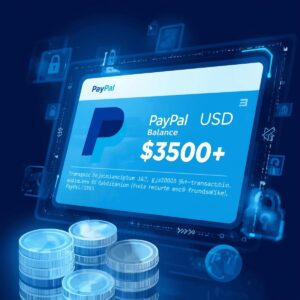 Paypal Log | 3500+ USD Balance