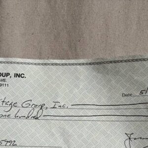 CITIZENS BANK DEPOSIT CHECK | $2000 – $5000