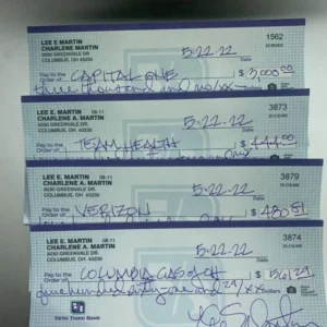 53RD BANK DEPOSIT CHECK | $2000 – $5000