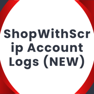 Crypto Accounts  ShopWithScrip Account Logs (NEW)