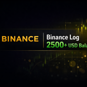 Binance Log | 2500+ USD Balance