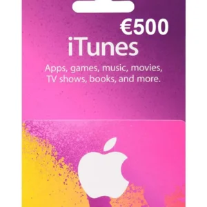 €500 iTunes Gift Card (EUROPE)
