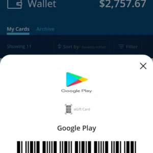 Shopwithscrip Account with Balance of $2000 – $3000