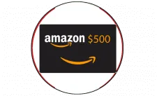 $500 India Amazon Gift Card