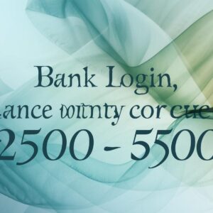 please make the picture with flowing words ''BMO – Bank Login, Balance within $2500 – $5000''
