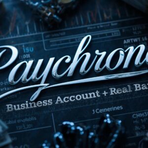 Paychrone Business Account + docs + real cash out All bank accounts