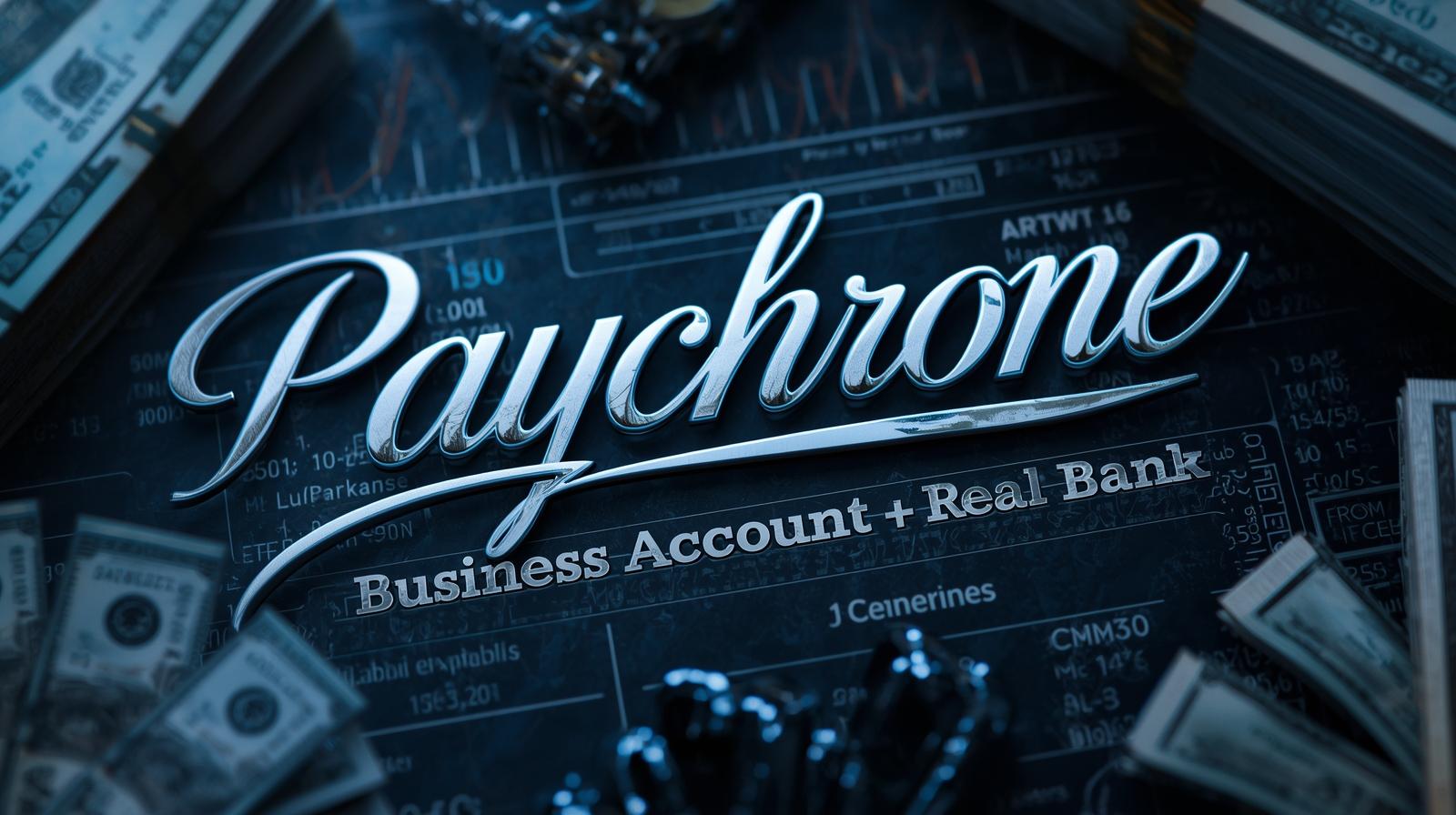 Paychrone Business Account + docs + real cash out All bank accounts Paychrone Business Account + docs + real cash out All bank accounts